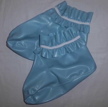 FELIX - Bequeme Bettschuhe mit Rüschenrand