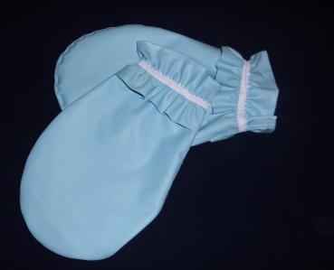 KATJA - Charming Latex Handbag with Ruffled Edge