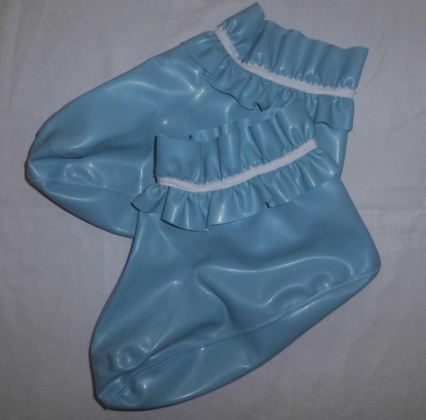 FELIX - Bequeme Bettschuhe mit Rüschenrand