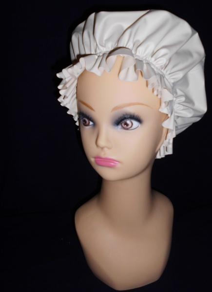GERDA - Elegant Governess Cap with Ruffled Edge